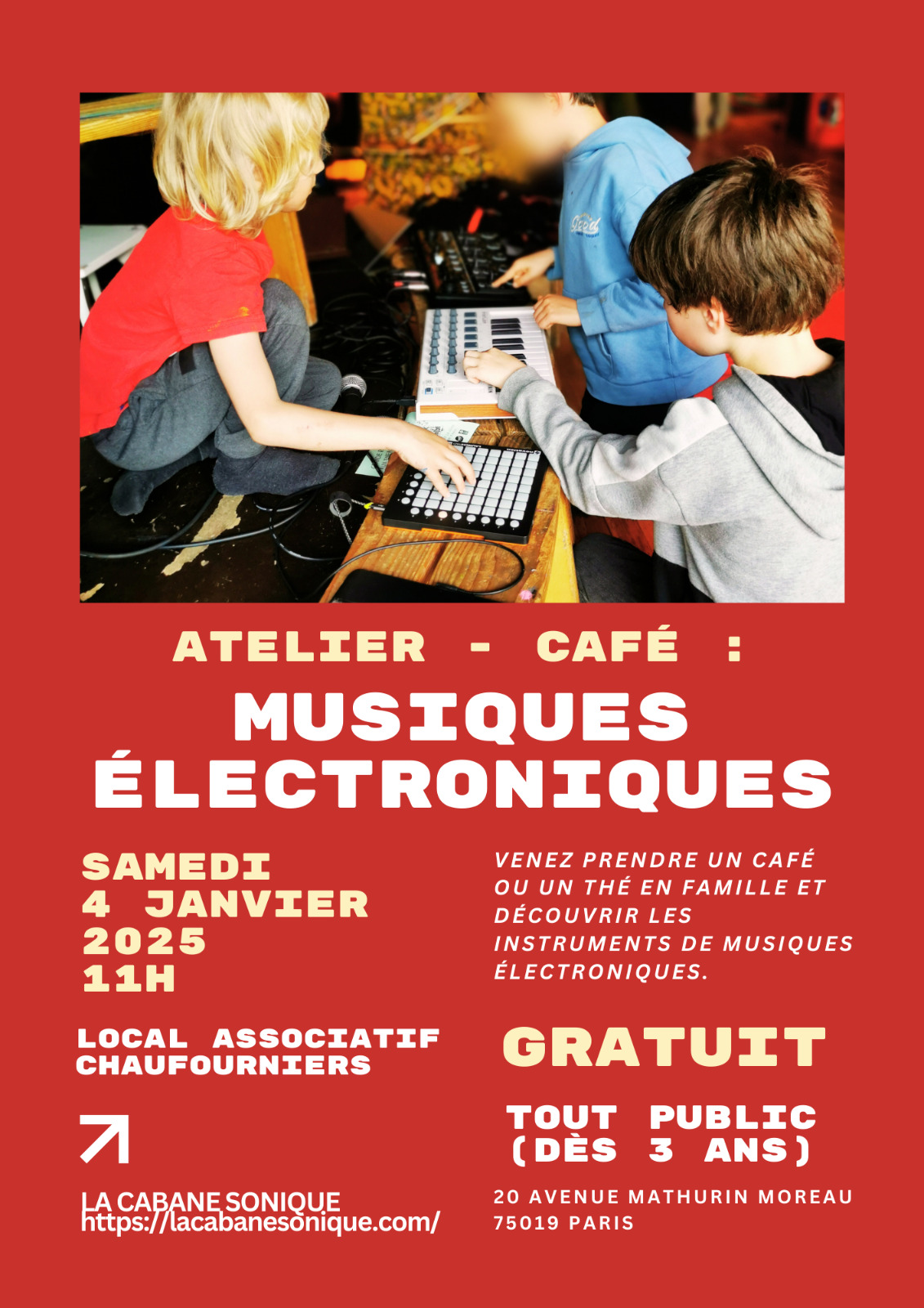 Éveil Électroacoustique 04/01/25